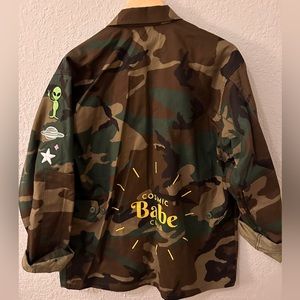 PCH The Label - Camo Authentic Military Jacket Cosmic Babe